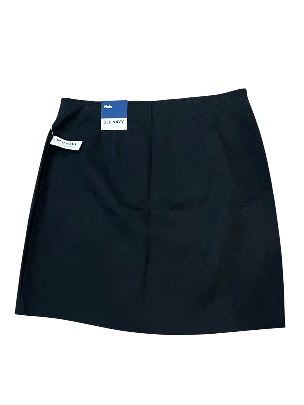 NWT Old Navy Black Pixie Skirt Size Medium Pull-on Elastic Waistband